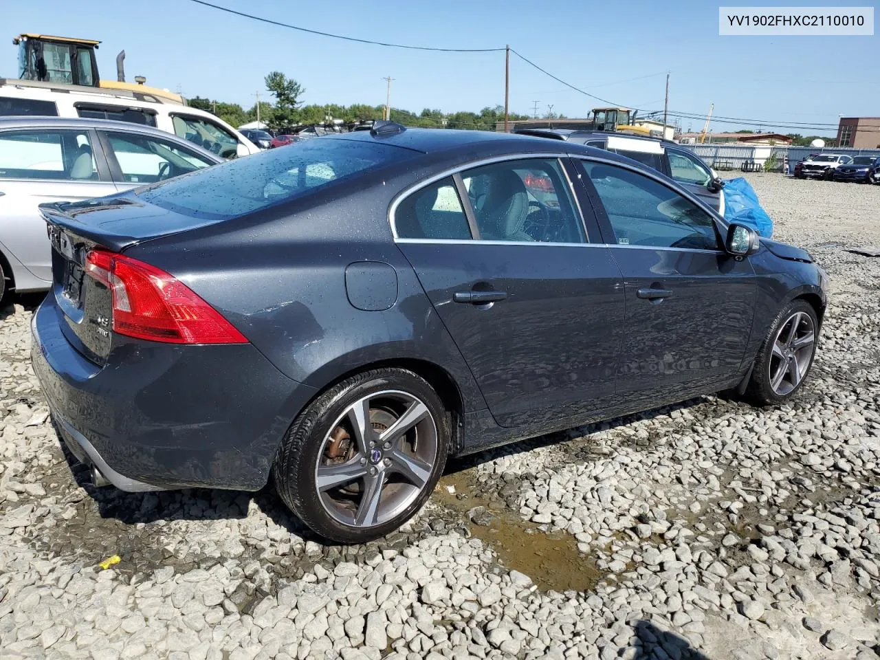 YV1902FHXC2110010 2012 Volvo S60 T6