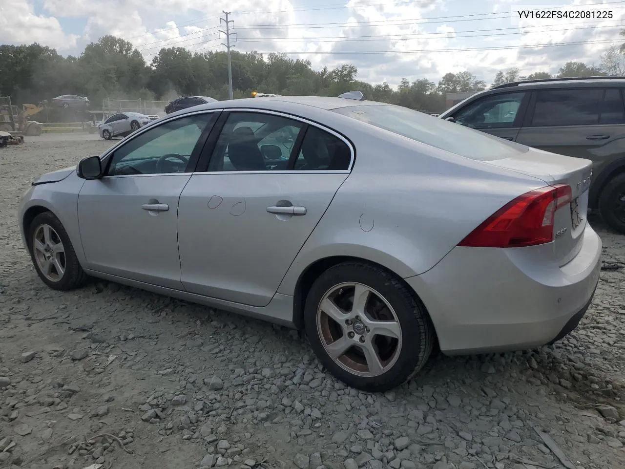 2012 Volvo S60 T5 VIN: YV1622FS4C2081225 Lot: 70453404