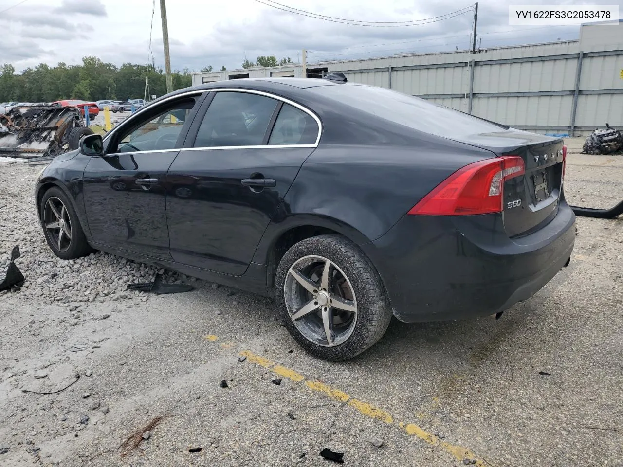 YV1622FS3C2053478 2012 Volvo S60 T5