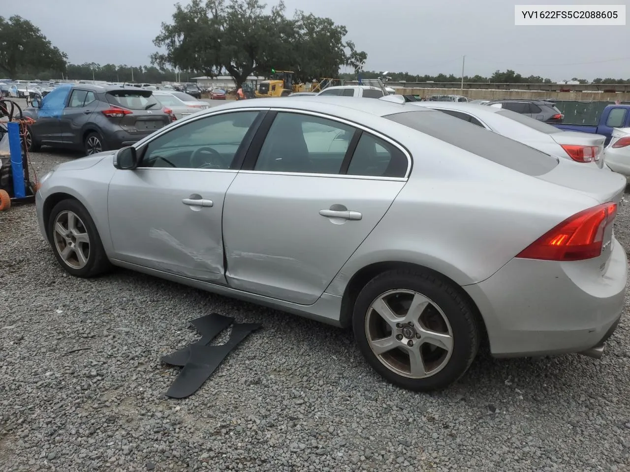 2012 Volvo S60 T5 VIN: YV1622FS5C2088605 Lot: 71767244