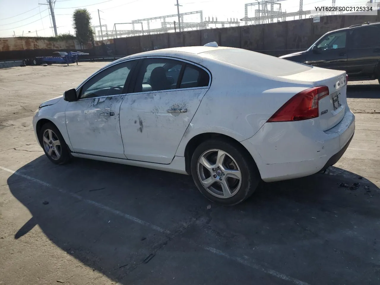 2012 Volvo S60 T5 VIN: YV1622FS0C2125334 Lot: 72720704