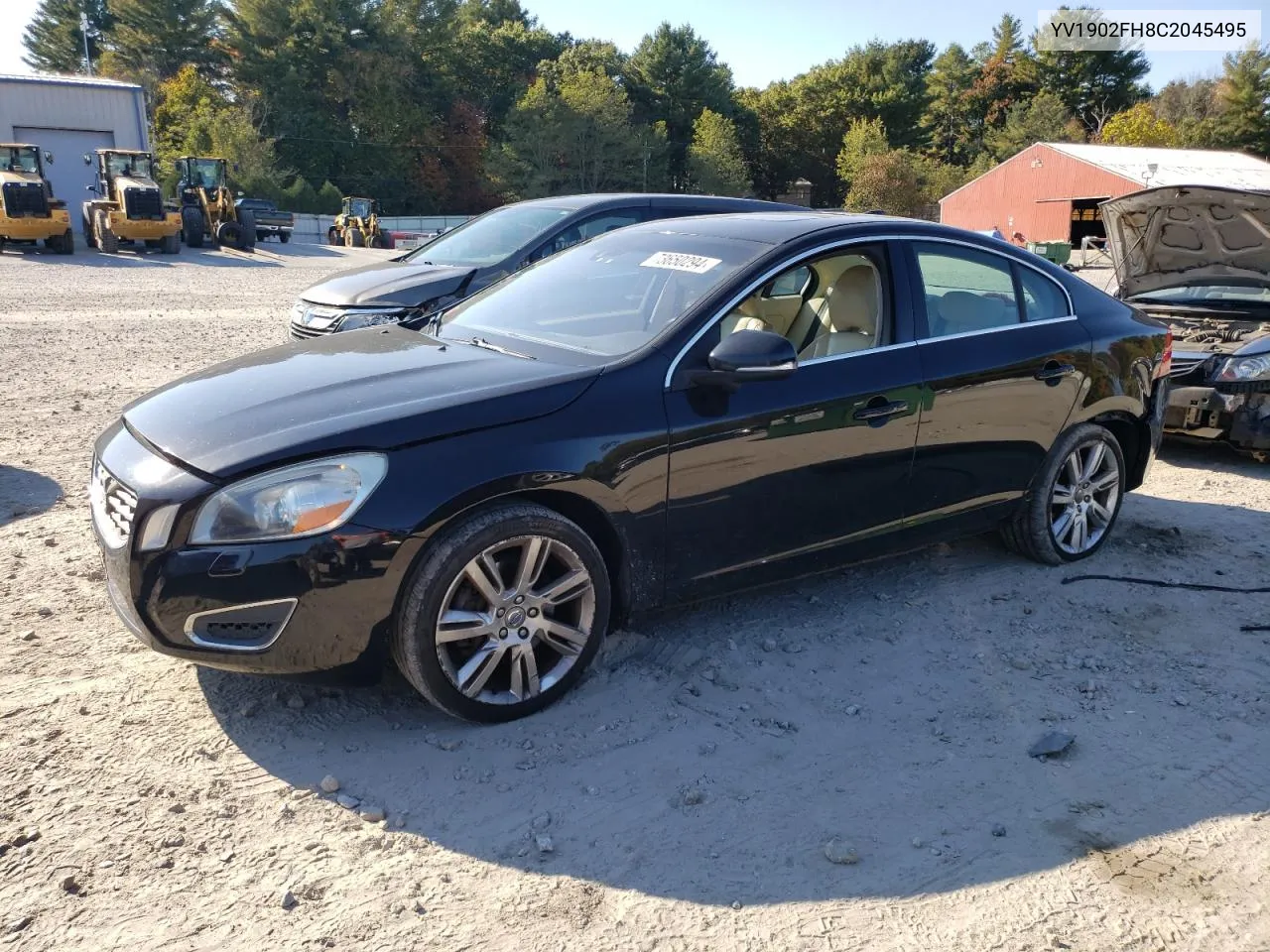 YV1902FH8C2045495 2012 Volvo S60 T6