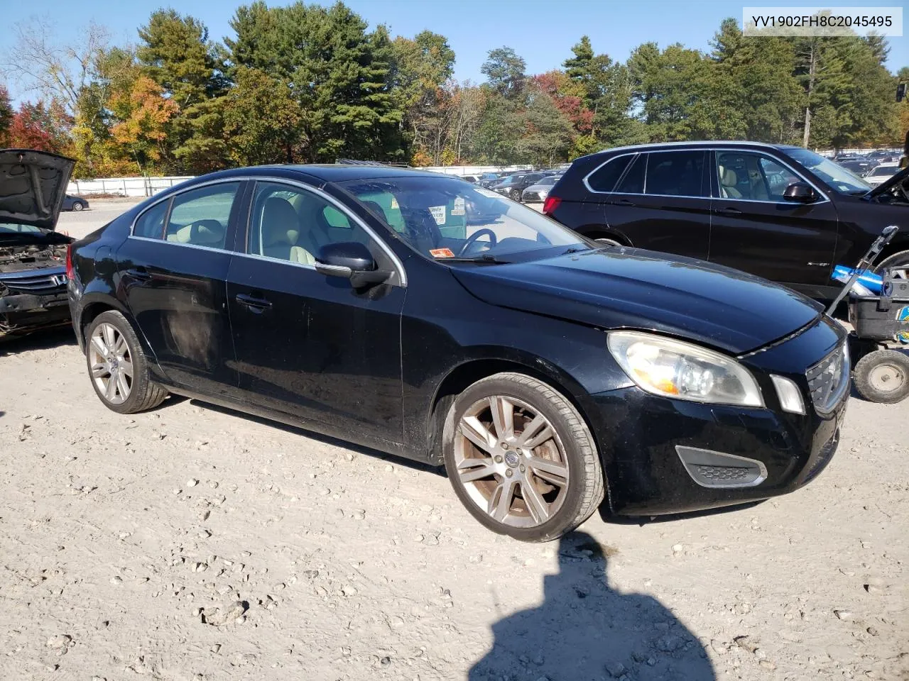 YV1902FH8C2045495 2012 Volvo S60 T6