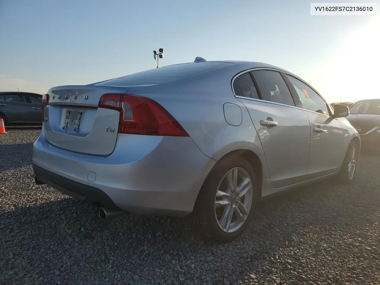 2012 Volvo S60 T5 VIN: YV1622FS7C2136010 Lot: 73889804