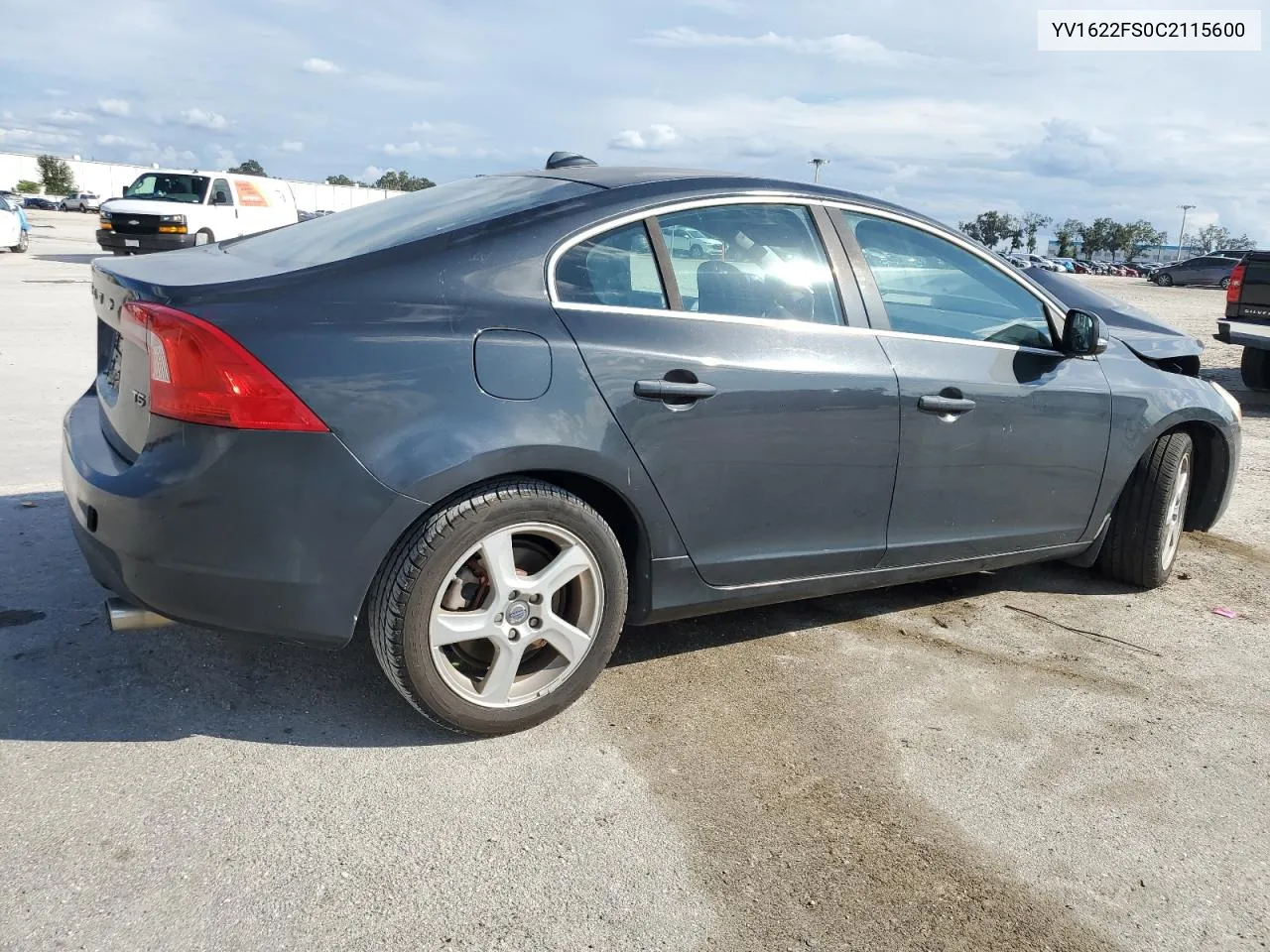 YV1622FS0C2115600 2012 Volvo S60 T5