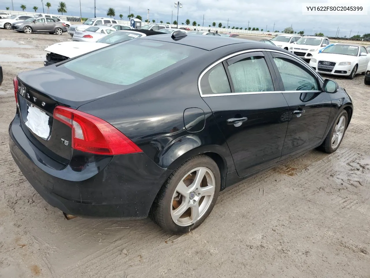 2012 Volvo S60 T5 VIN: YV1622FS0C2045399 Lot: 74637534