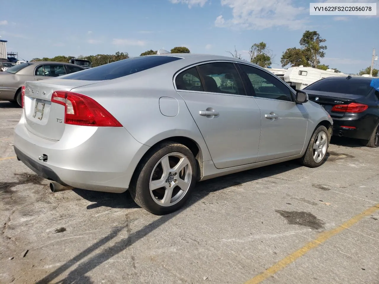 2012 Volvo S60 T5 VIN: YV1622FS2C2056078 Lot: 75529454