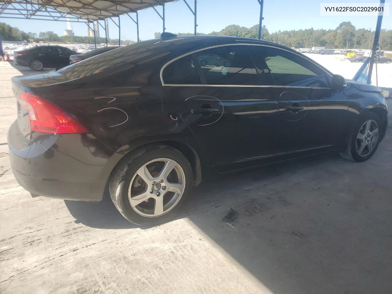 2012 Volvo S60 T5 VIN: YV1622FS0C2029901 Lot: 75909394