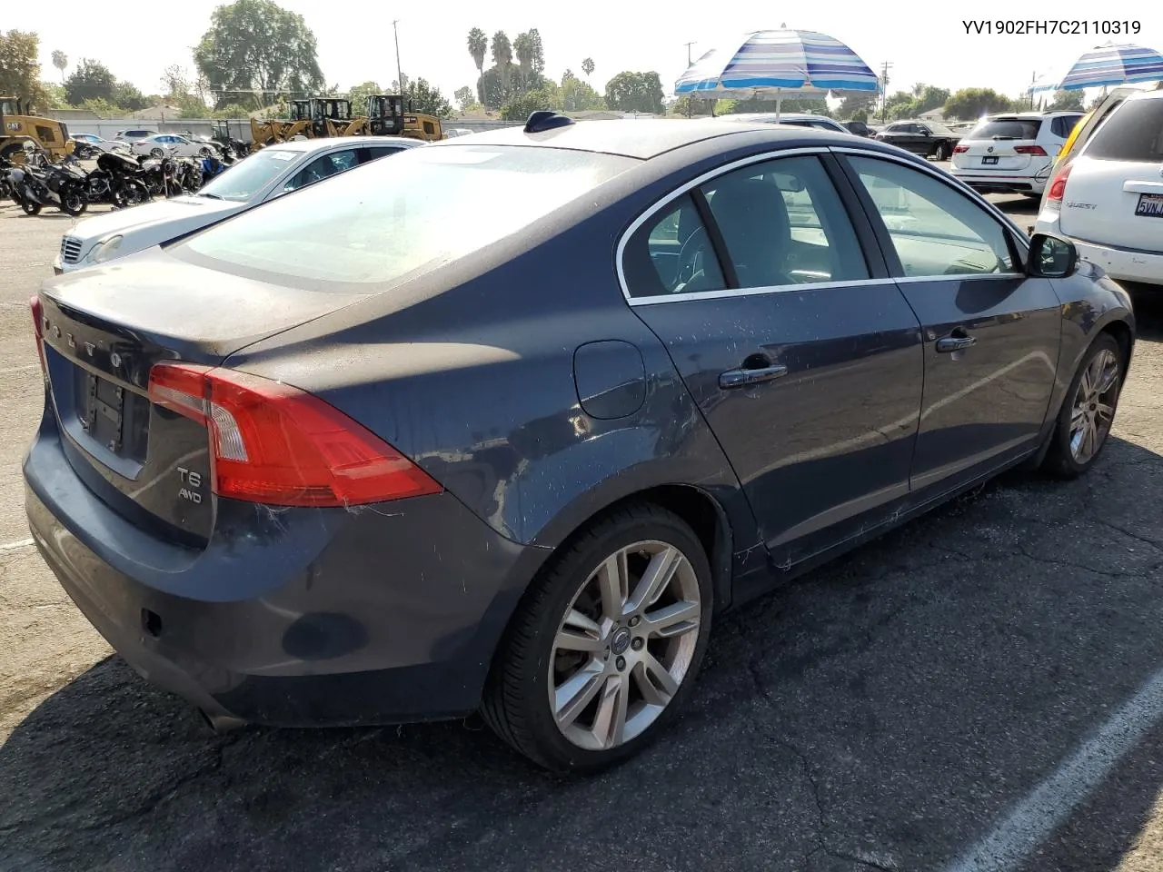 YV1902FH7C2110319 2012 Volvo S60 T6