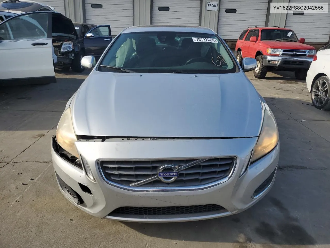 2012 Volvo S60 T5 VIN: YV1622FS8C2042556 Lot: 76722084