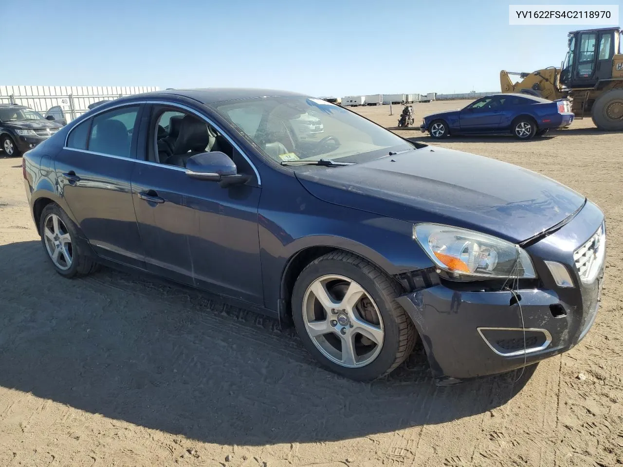 2012 Volvo S60 T5 VIN: YV1622FS4C2118970 Lot: 77150164