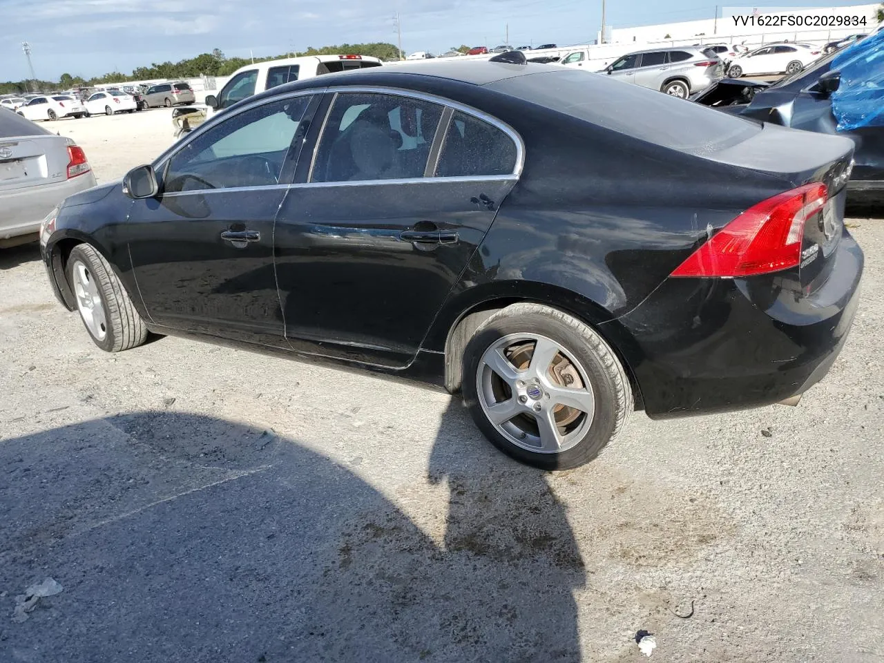 2012 Volvo S60 T5 VIN: YV1622FS0C2029834 Lot: 77243484