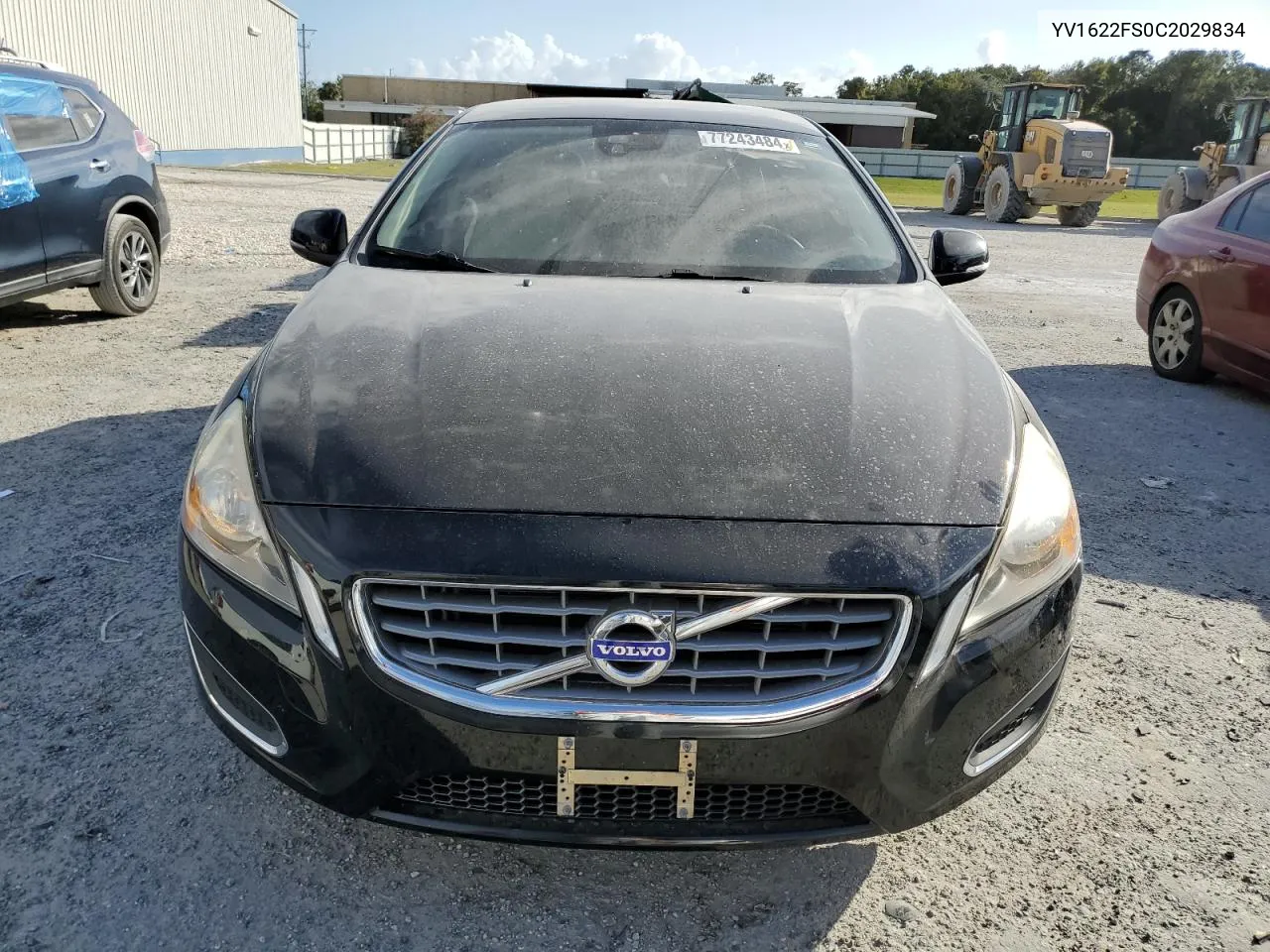 2012 Volvo S60 T5 VIN: YV1622FS0C2029834 Lot: 77243484