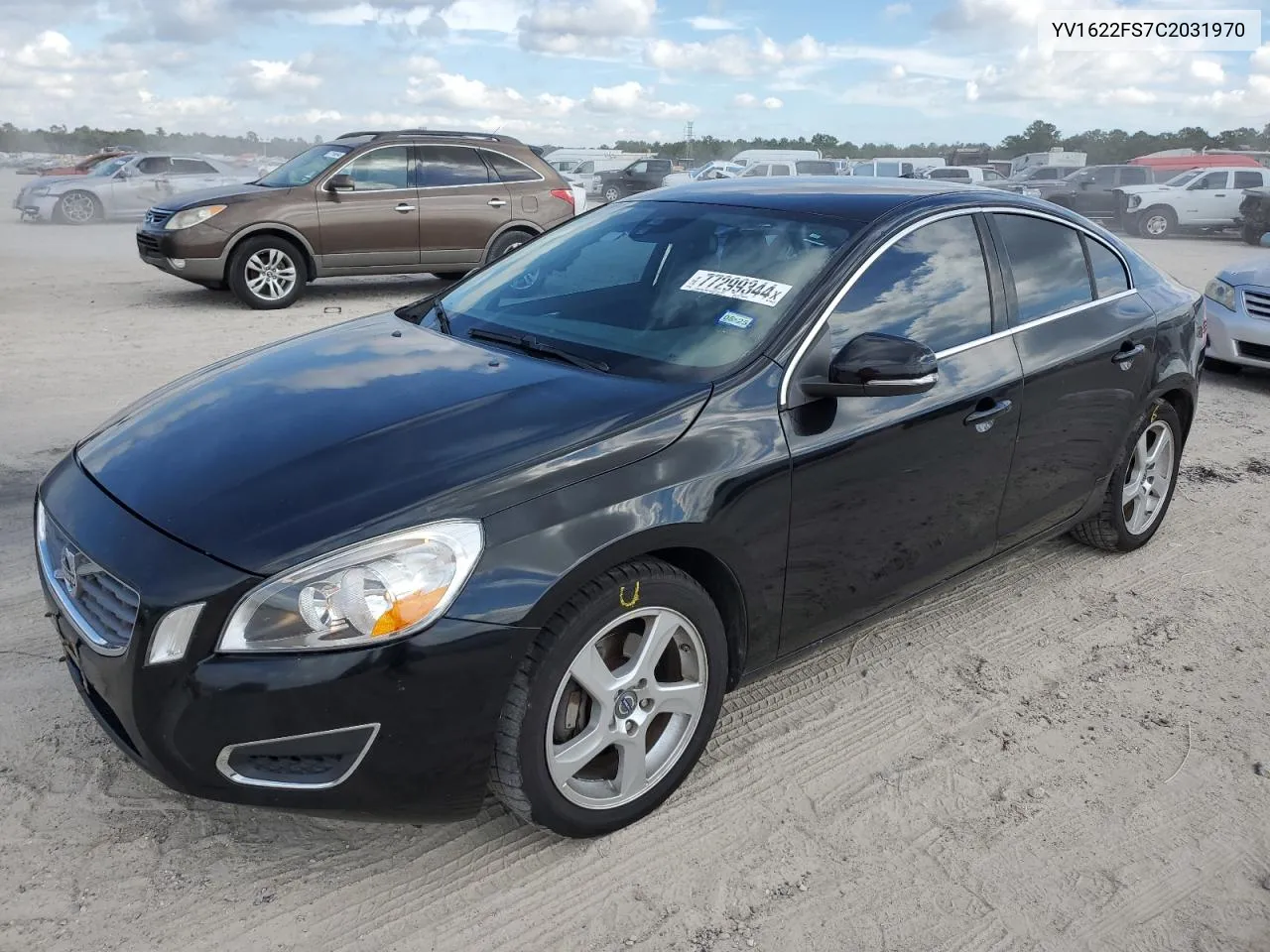 2012 Volvo S60 T5 VIN: YV1622FS7C2031970 Lot: 77299344