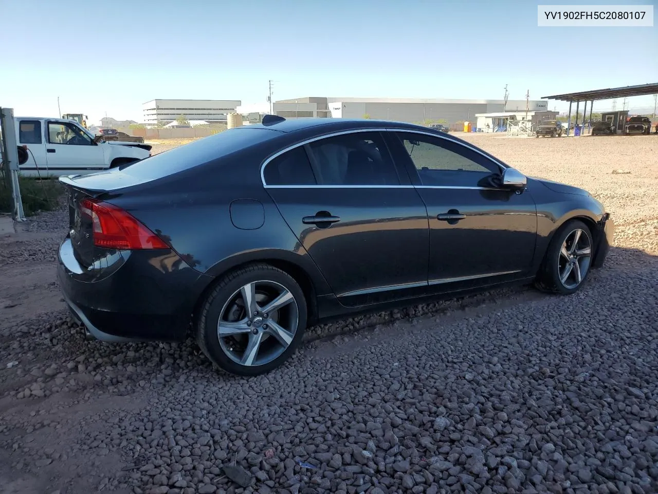 2012 Volvo S60 T6 VIN: YV1902FH5C2080107 Lot: 77796034