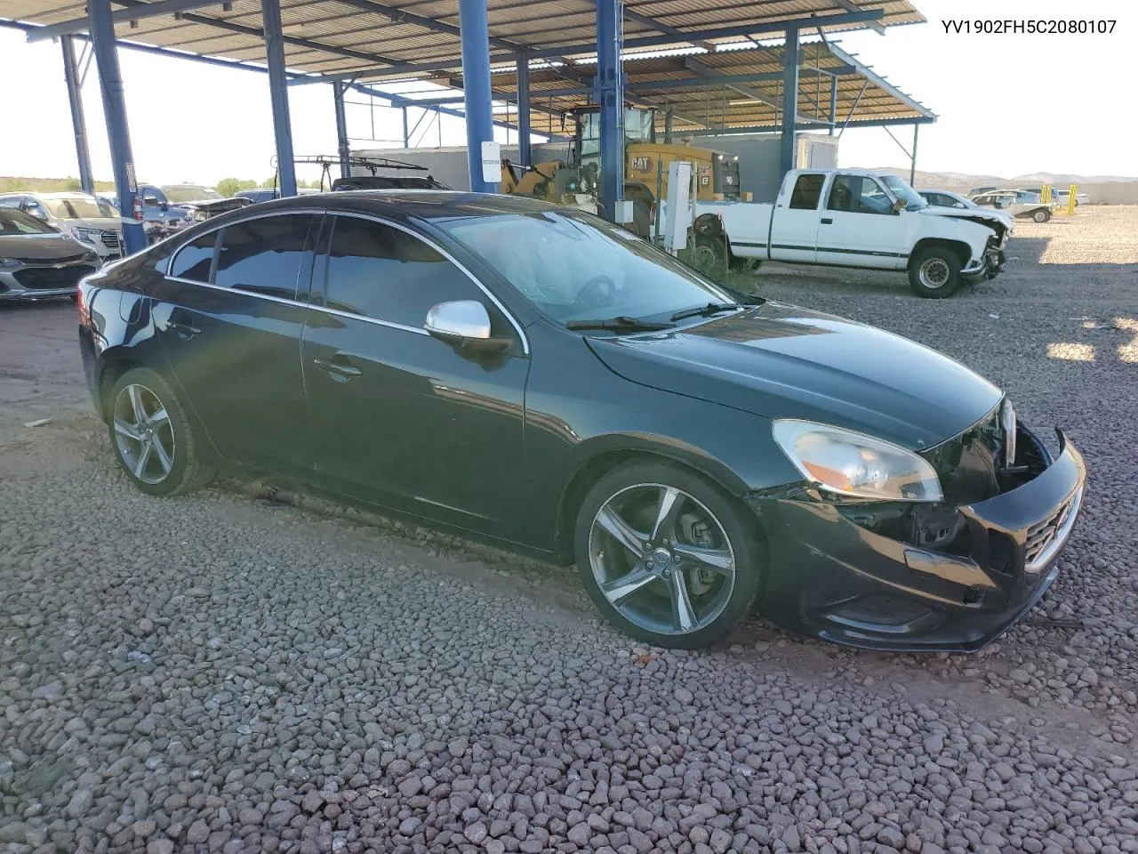 2012 Volvo S60 T6 VIN: YV1902FH5C2080107 Lot: 77796034