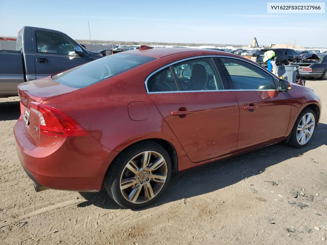 YV1622FS3C2127966 2012 Volvo S60 T5