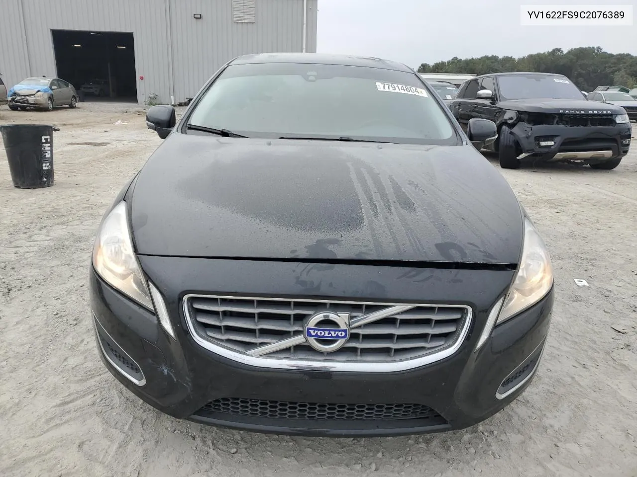 2012 Volvo S60 T5 VIN: YV1622FS9C2076389 Lot: 77914804