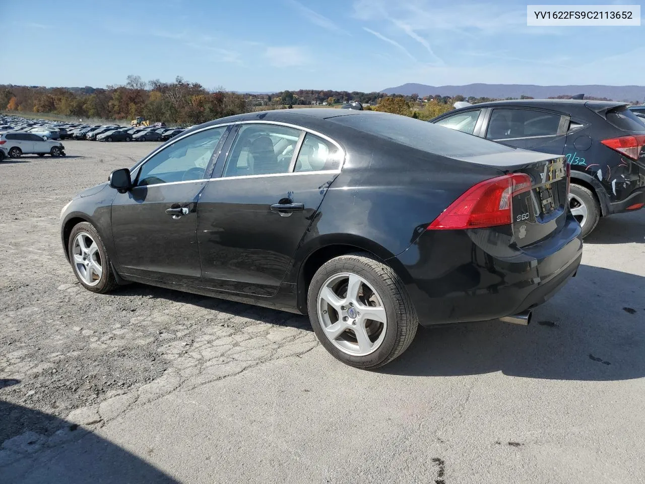 2012 Volvo S60 T5 VIN: YV1622FS9C2113652 Lot: 78146934