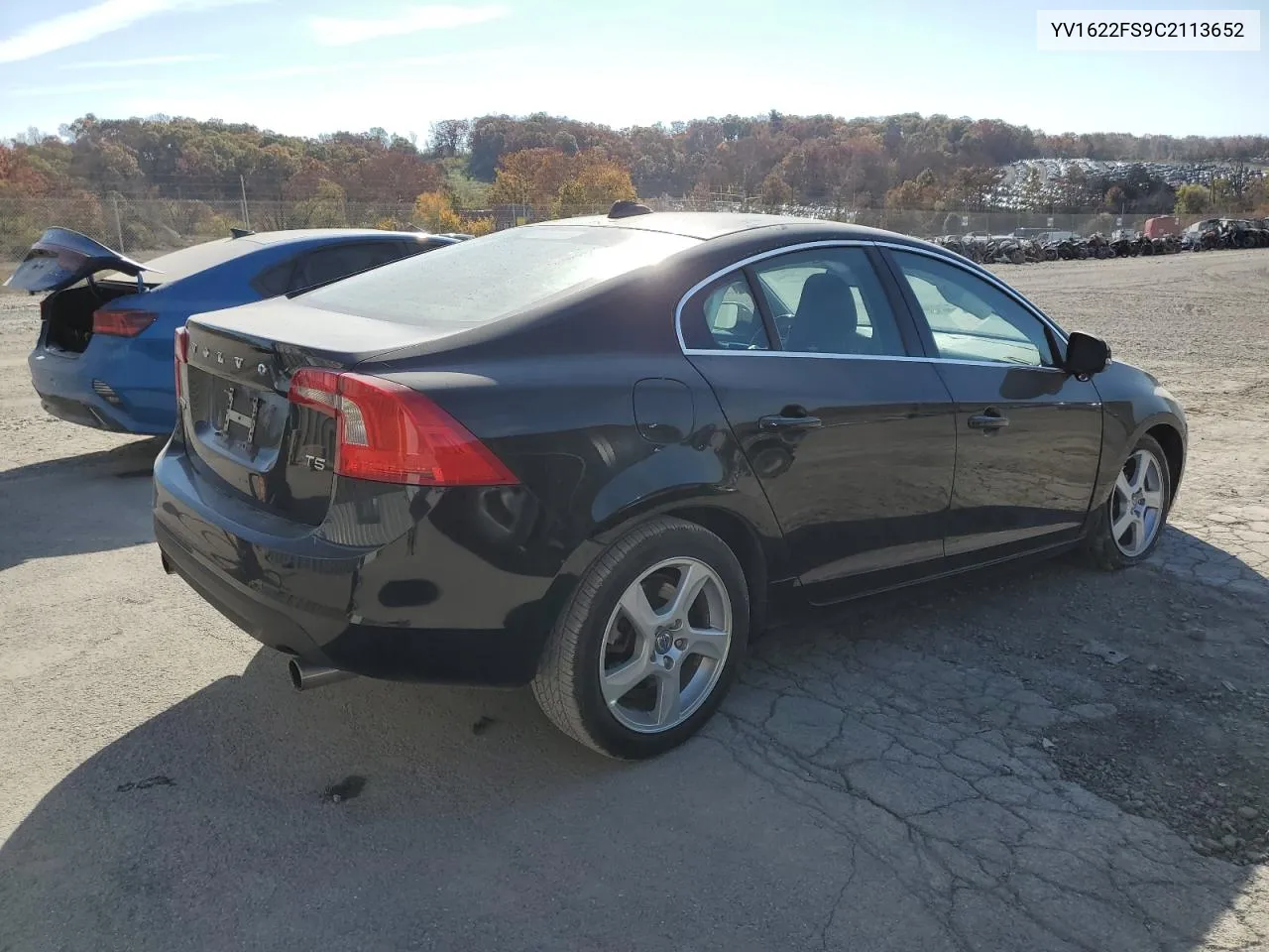 2012 Volvo S60 T5 VIN: YV1622FS9C2113652 Lot: 78146934