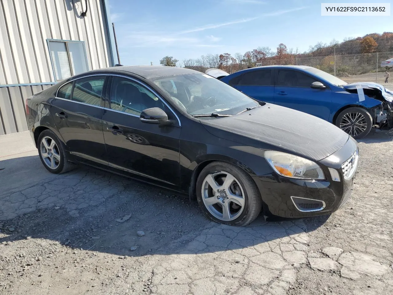 2012 Volvo S60 T5 VIN: YV1622FS9C2113652 Lot: 78146934