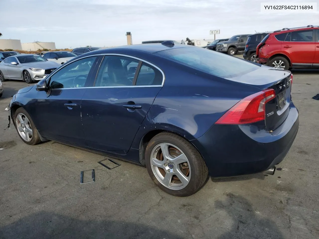 2012 Volvo S60 T5 VIN: YV1622FS4C2116894 Lot: 78671584