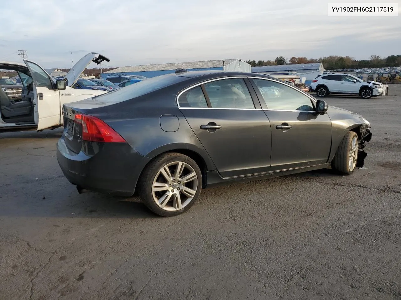 2012 Volvo S60 T6 VIN: YV1902FH6C2117519 Lot: 78908494