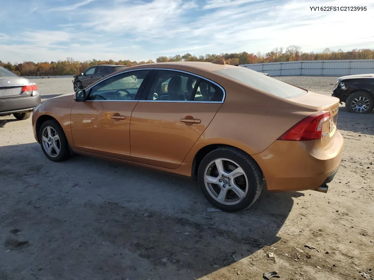 2012 Volvo S60 T5 VIN: YV1622FS1C2123995 Lot: 79025064