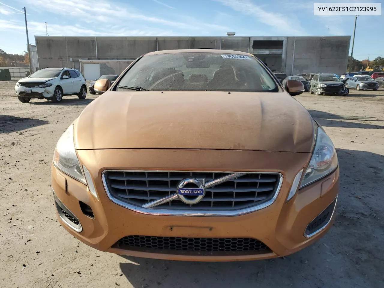 2012 Volvo S60 T5 VIN: YV1622FS1C2123995 Lot: 79025064