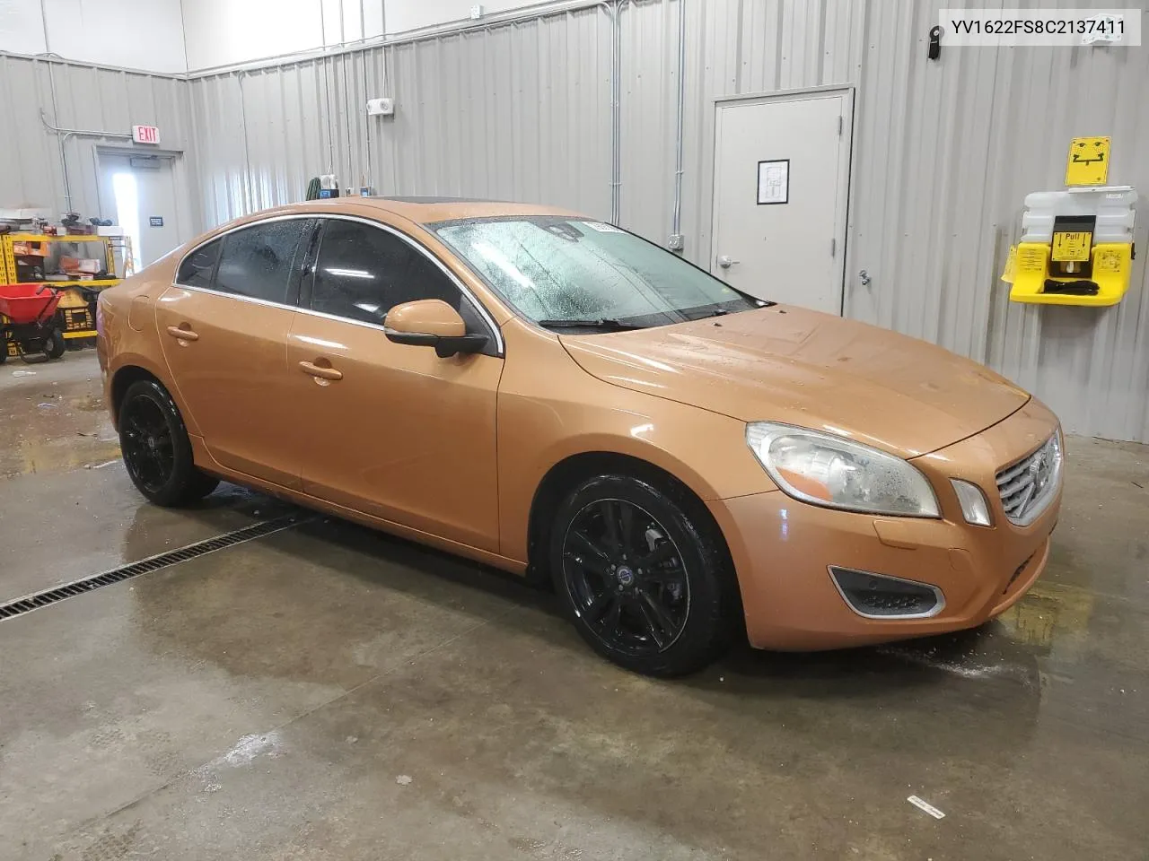 2012 Volvo S60 T5 VIN: YV1622FS8C2137411 Lot: 79091304