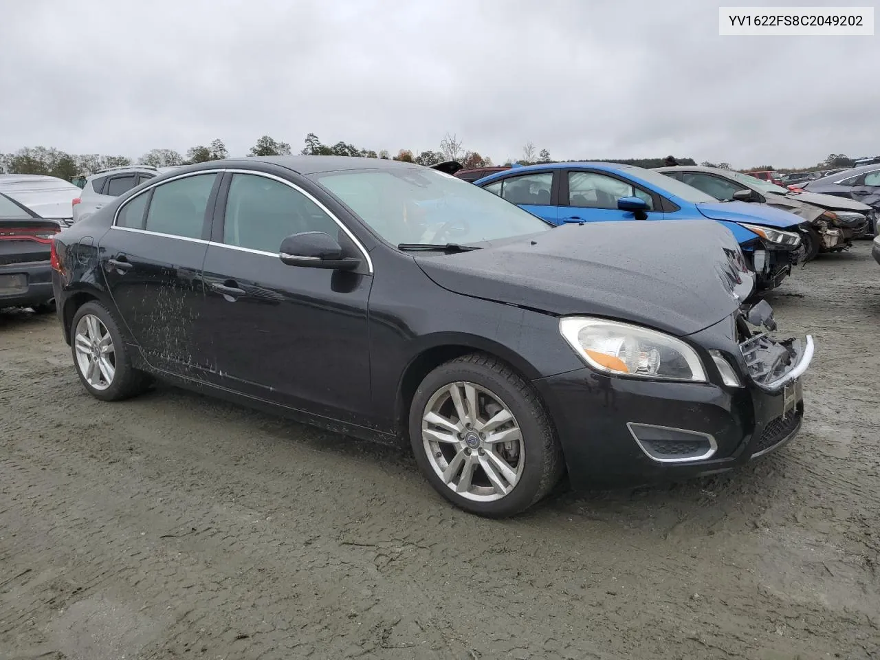 2012 Volvo S60 T5 VIN: YV1622FS8C2049202 Lot: 79228034