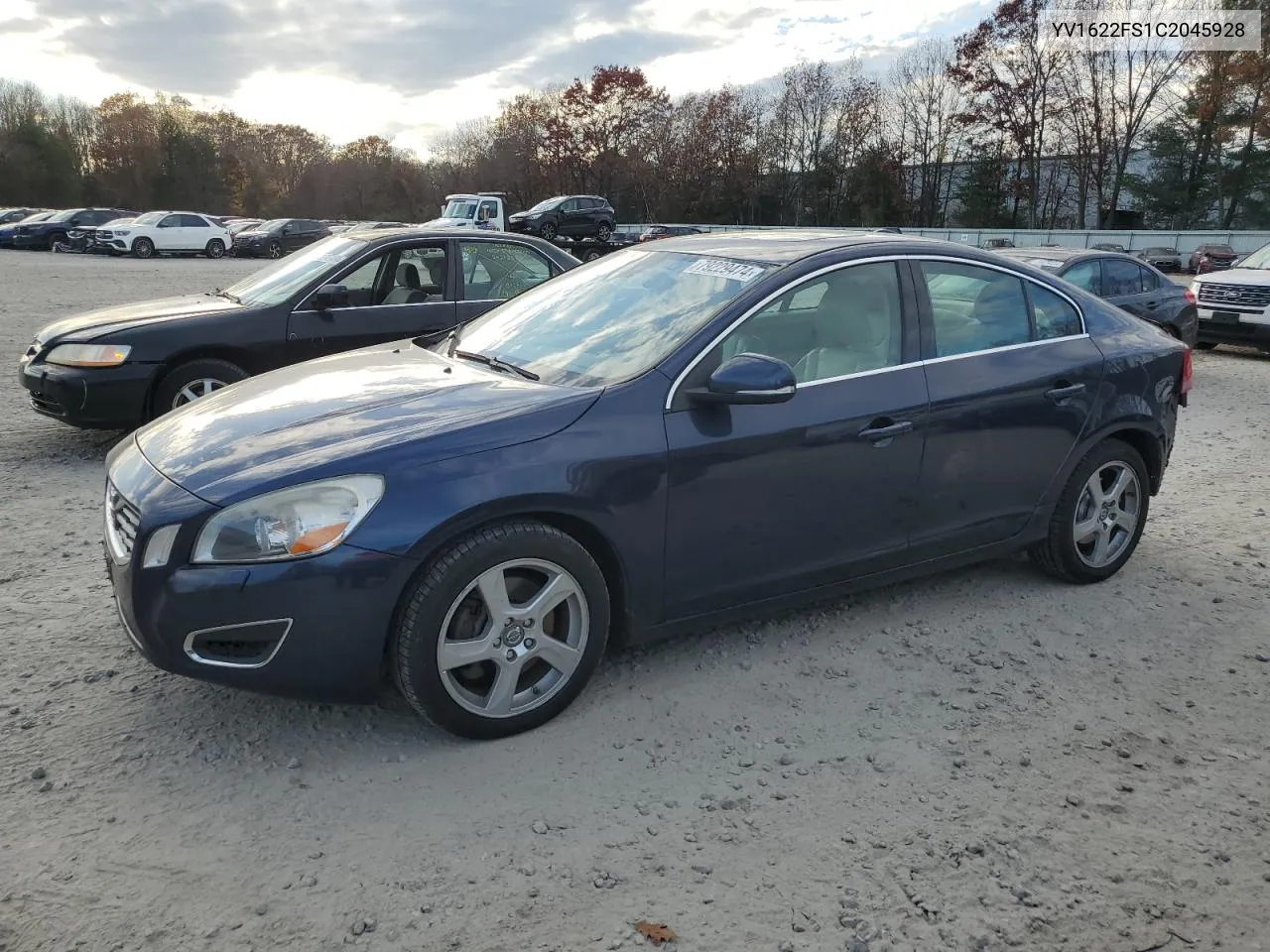 2012 Volvo S60 T5 VIN: YV1622FS1C2045928 Lot: 79229474