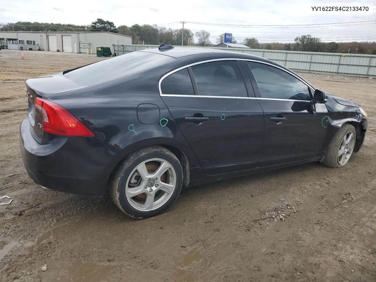 2012 Volvo S60 T5 VIN: YV1622FS4C2133470 Lot: 79242224