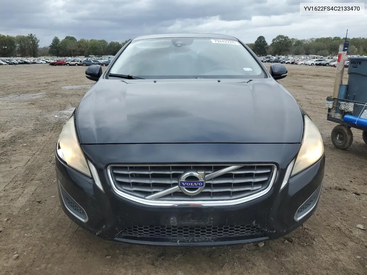 2012 Volvo S60 T5 VIN: YV1622FS4C2133470 Lot: 79242224