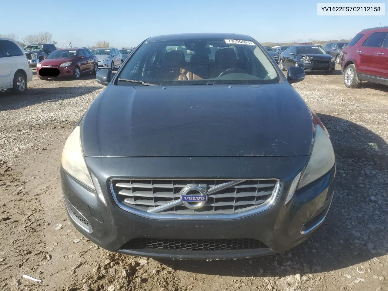 2012 Volvo S60 T5 VIN: YV1622FS7C2112158 Lot: 79550694