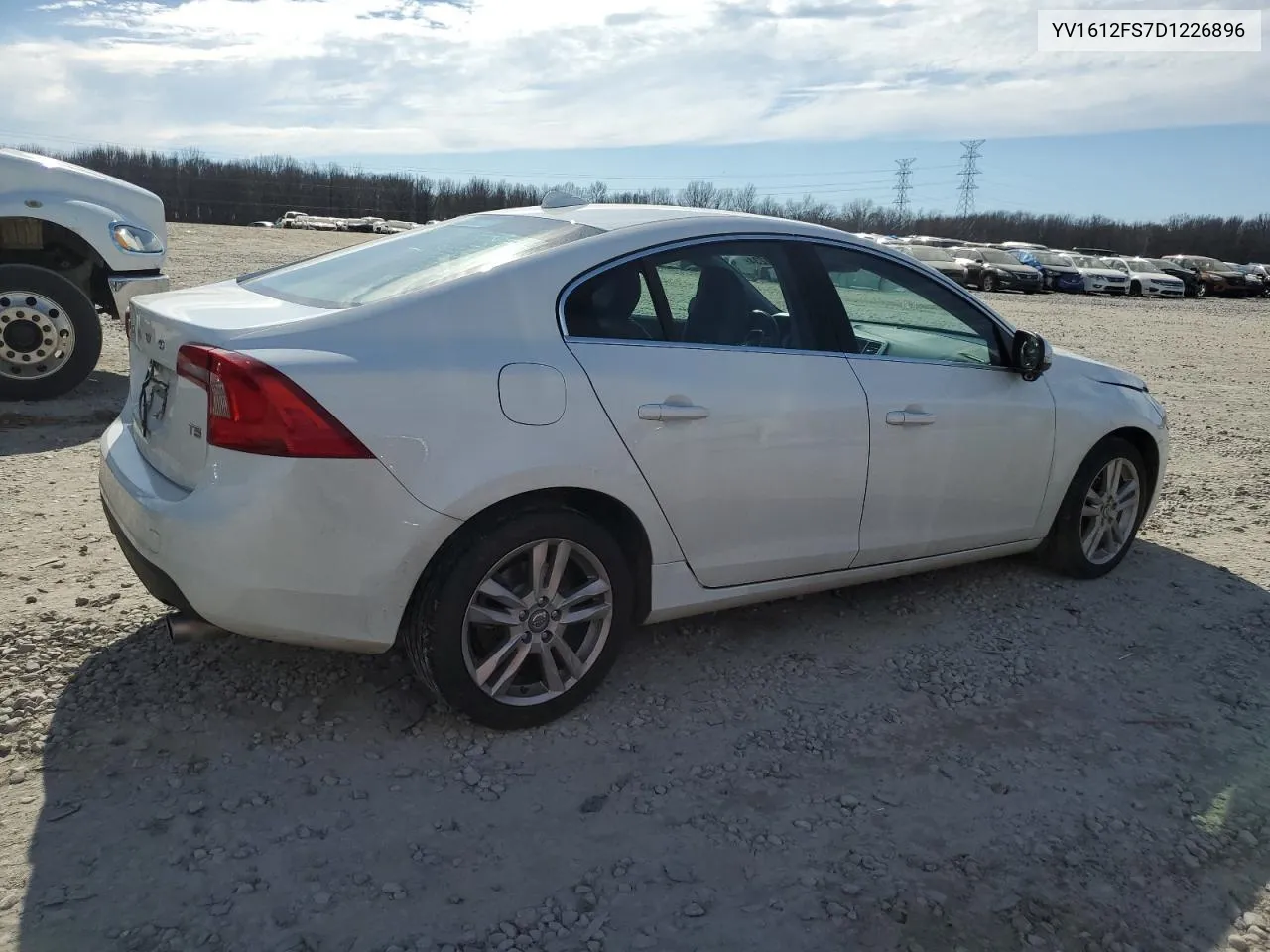 YV1612FS7D1226896 2013 Volvo S60 T5