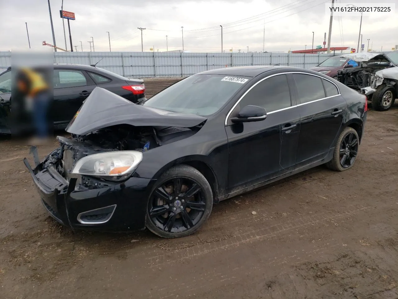 YV1612FH2D2175225 2013 Volvo S60 T5