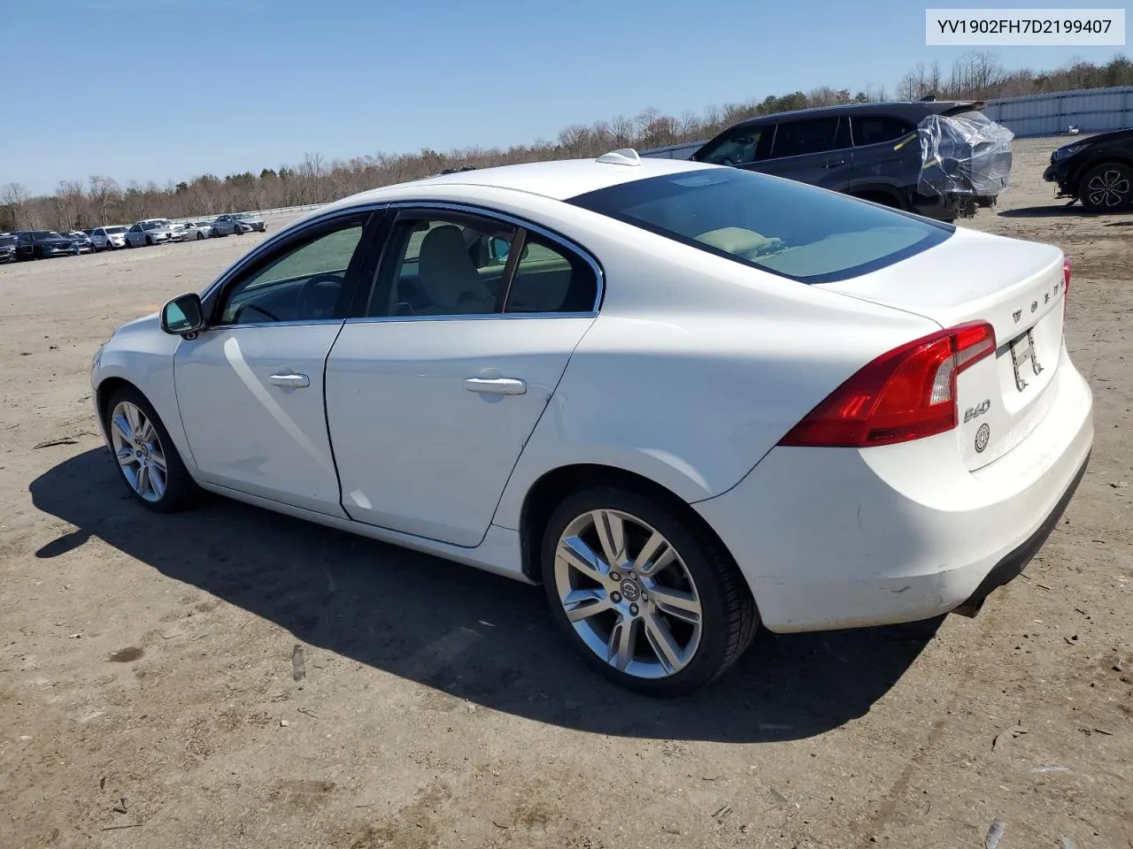 2013 Volvo S60 T6 VIN: YV1902FH7D2199407 Lot: 46527124