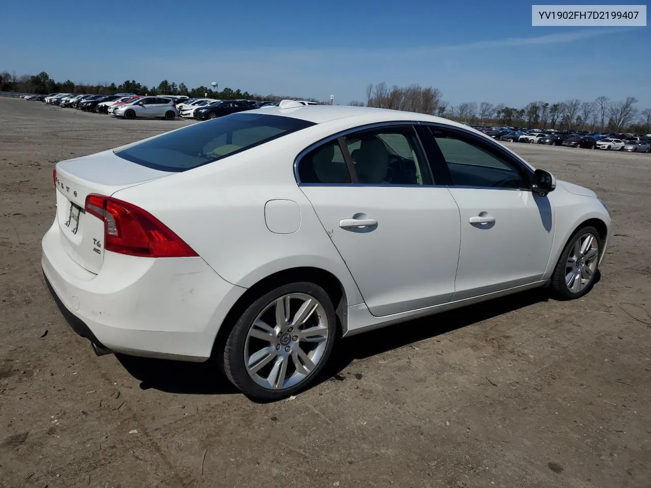 2013 Volvo S60 T6 VIN: YV1902FH7D2199407 Lot: 46527124