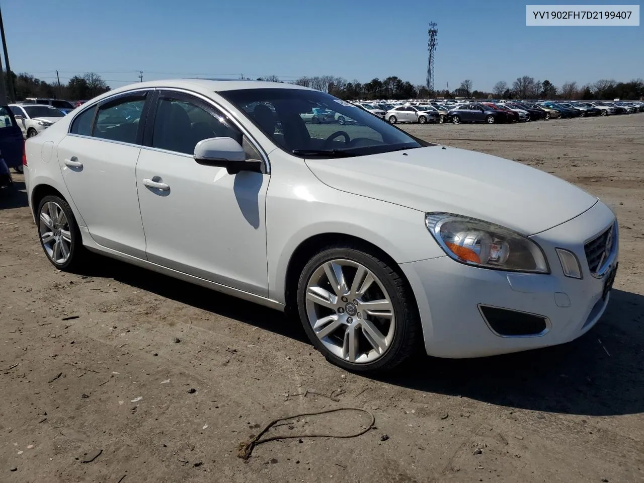 2013 Volvo S60 T6 VIN: YV1902FH7D2199407 Lot: 46527124