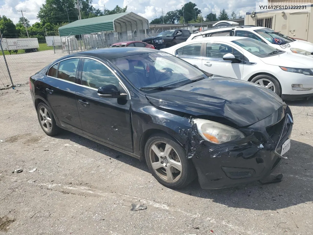 2013 Volvo S60 T5 VIN: YV1612FS1D1222231 Lot: 54052724