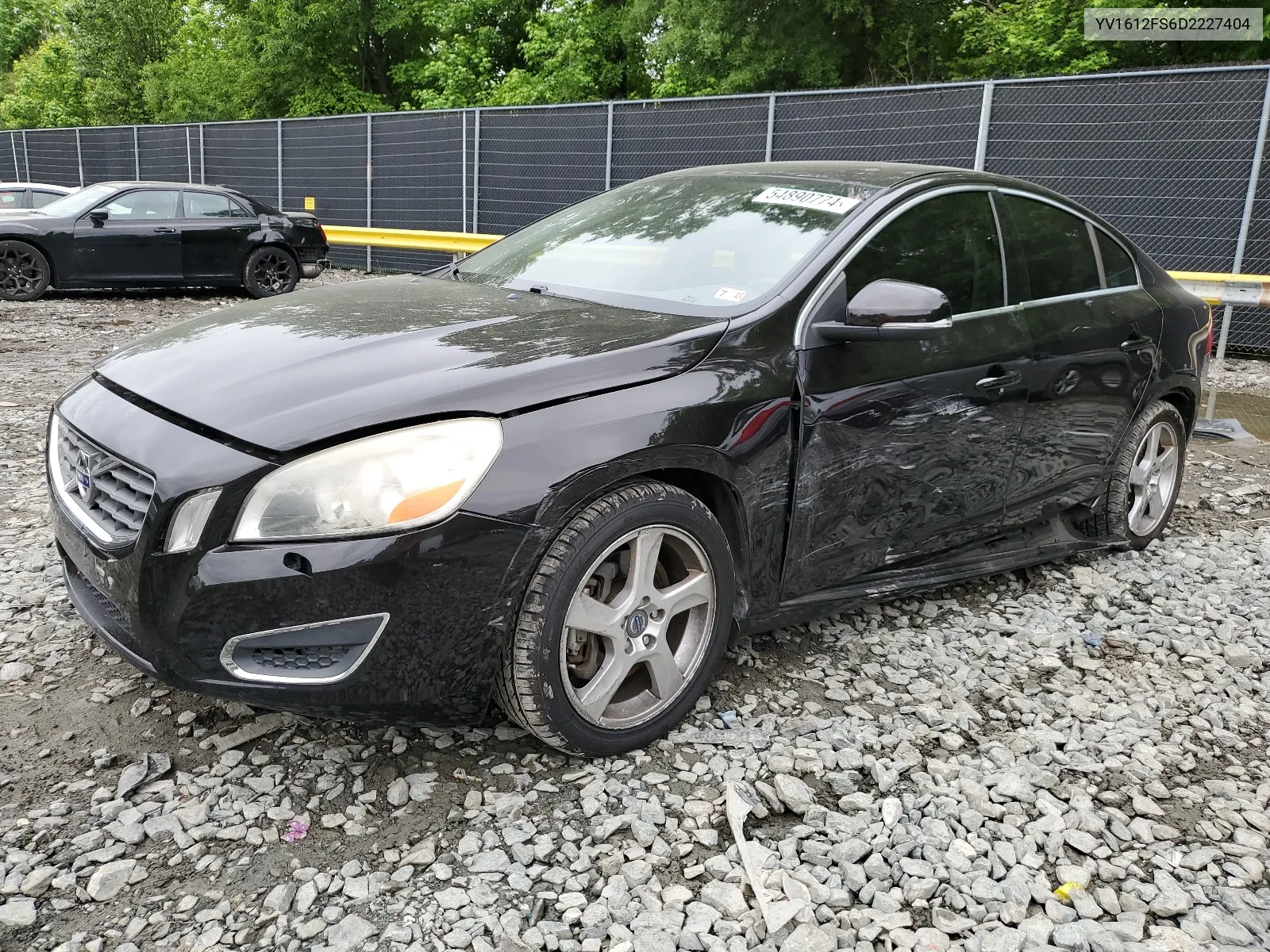 2013 Volvo S60 T5 VIN: YV1612FS6D2227404 Lot: 54890774