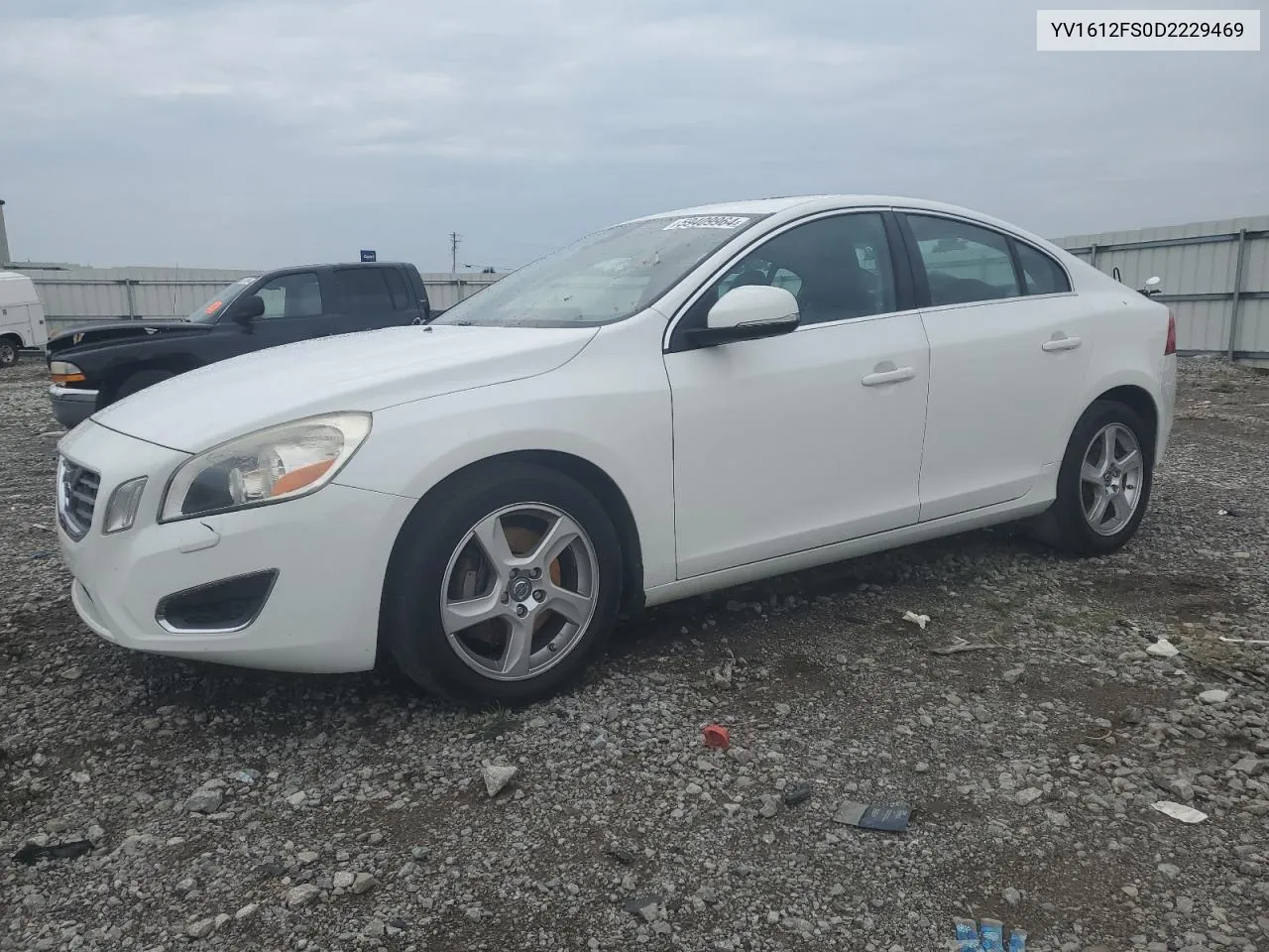 2013 Volvo S60 T5 VIN: YV1612FS0D2229469 Lot: 59409964