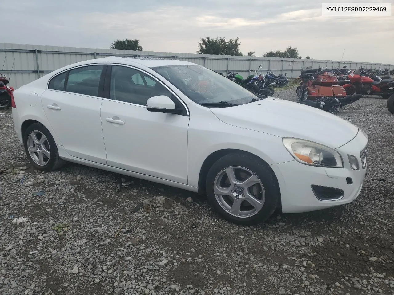 2013 Volvo S60 T5 VIN: YV1612FS0D2229469 Lot: 59409964