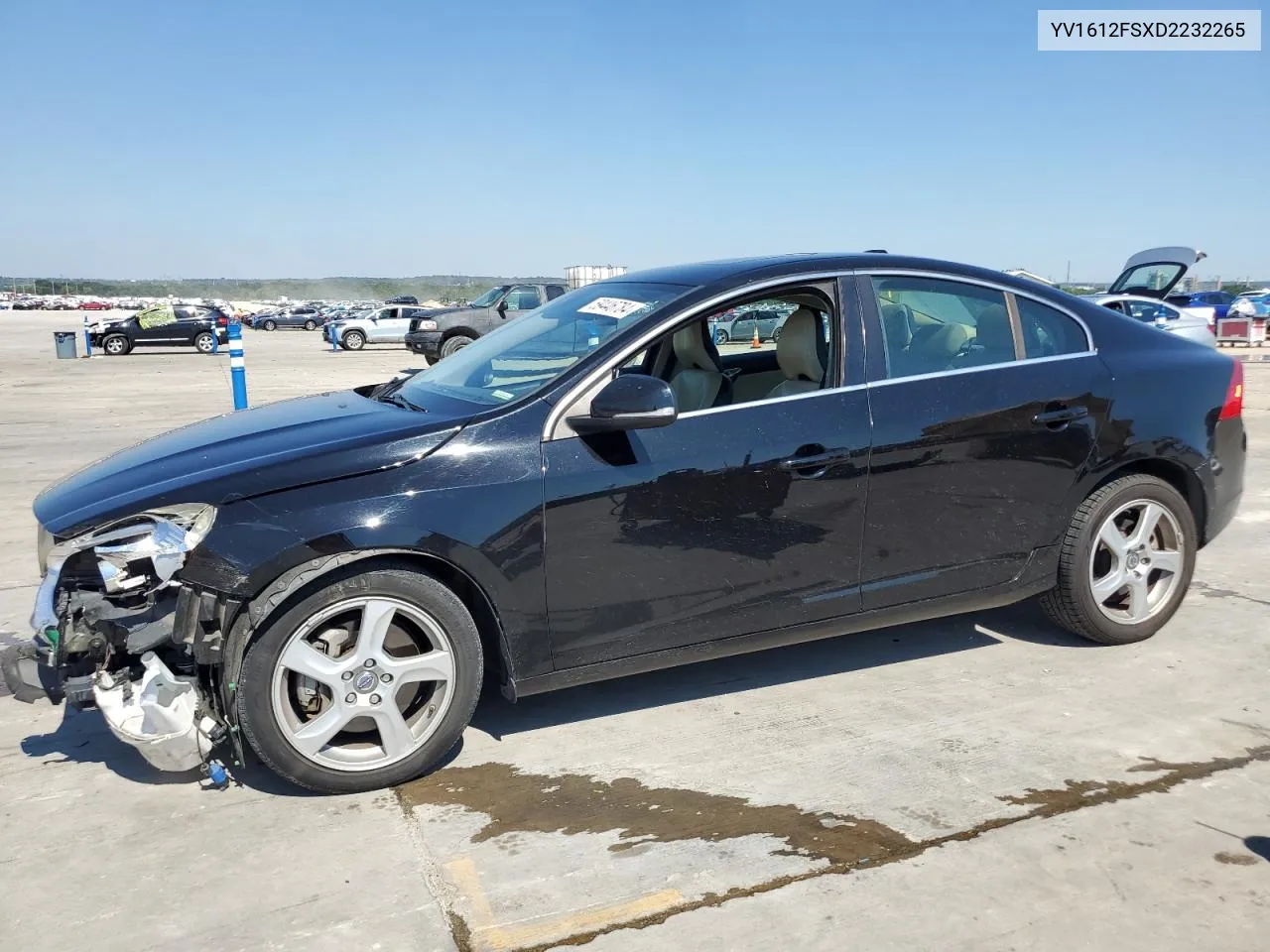 2013 Volvo S60 T5 VIN: YV1612FSXD2232265 Lot: 59446784