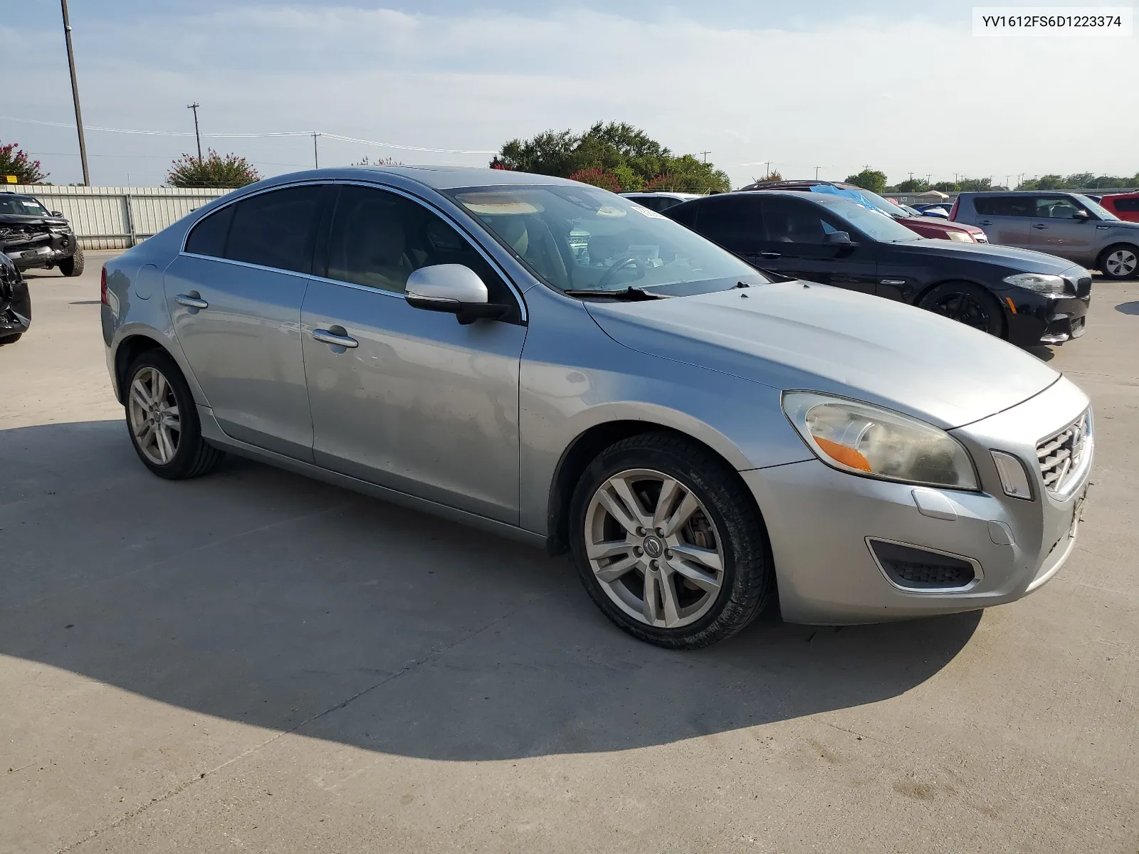 2013 Volvo S60 T5 VIN: YV1612FS6D1223374 Lot: 63929044