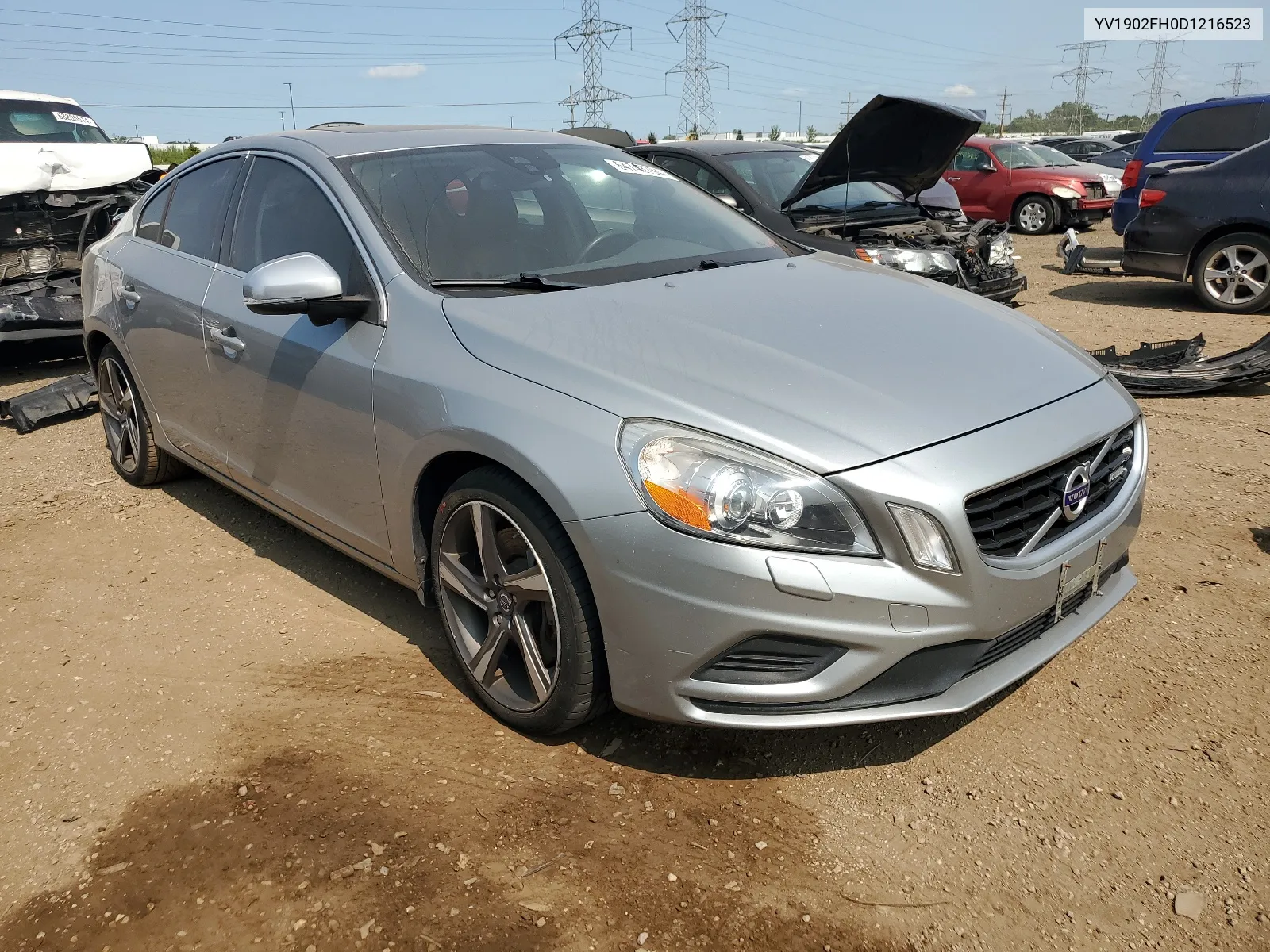 YV1902FH0D1216523 2013 Volvo S60 T6