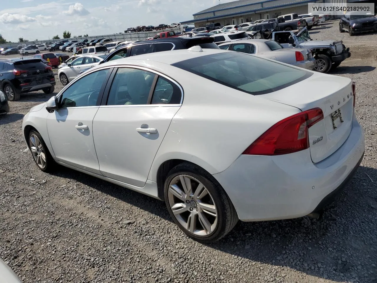 2013 Volvo S60 T5 VIN: YV1612FS4D2182902 Lot: 65463234