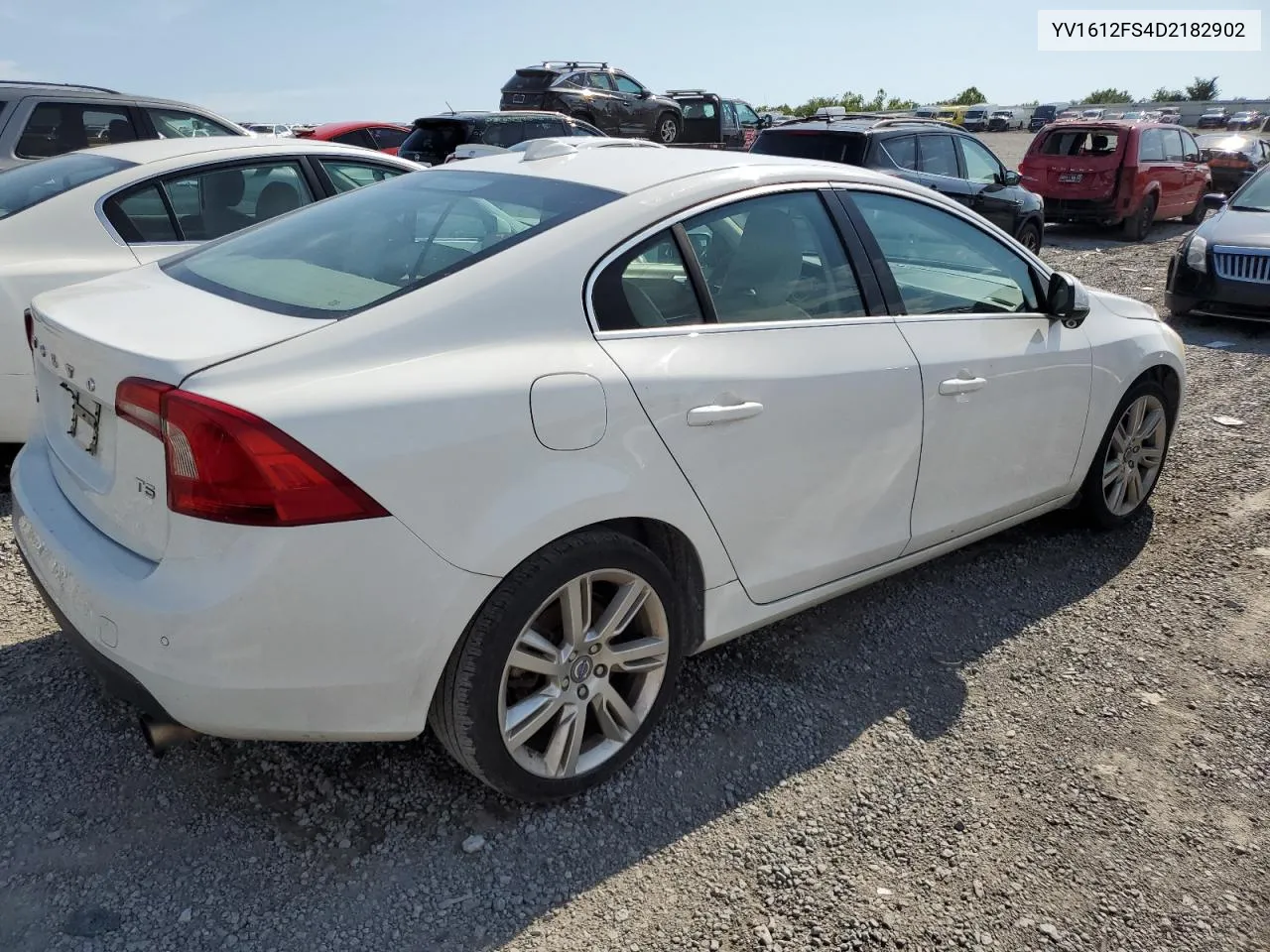 2013 Volvo S60 T5 VIN: YV1612FS4D2182902 Lot: 65463234