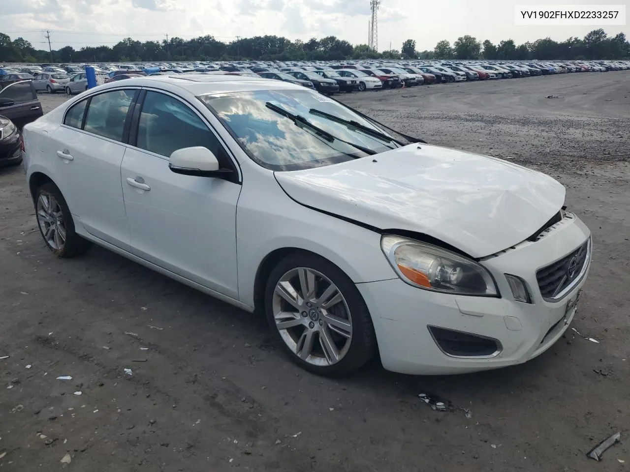 2013 Volvo S60 T6 VIN: YV1902FHXD2233257 Lot: 65845944